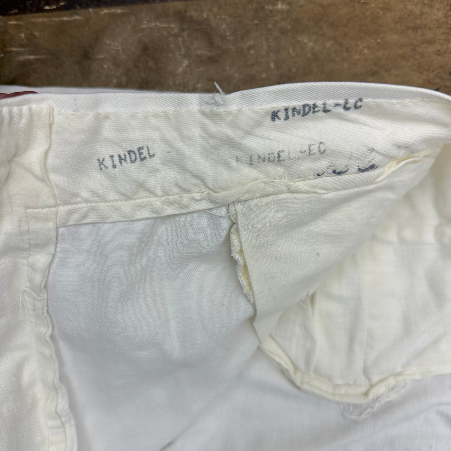 WWII USN 100% Cotton White Trousers - 1940’s - Size