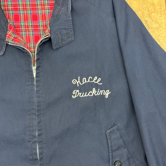 Kacee Trucking Blue Windbreaker - 1960’s - L