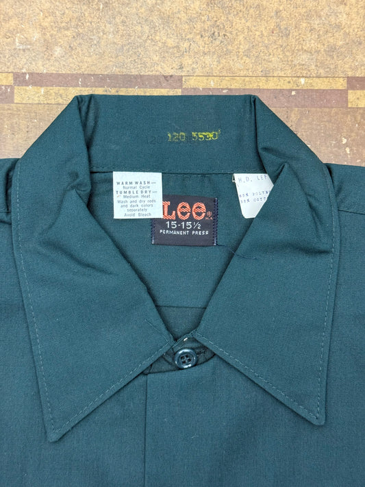 Green Lee Work Shirt - Deadstock - 1960's/70's