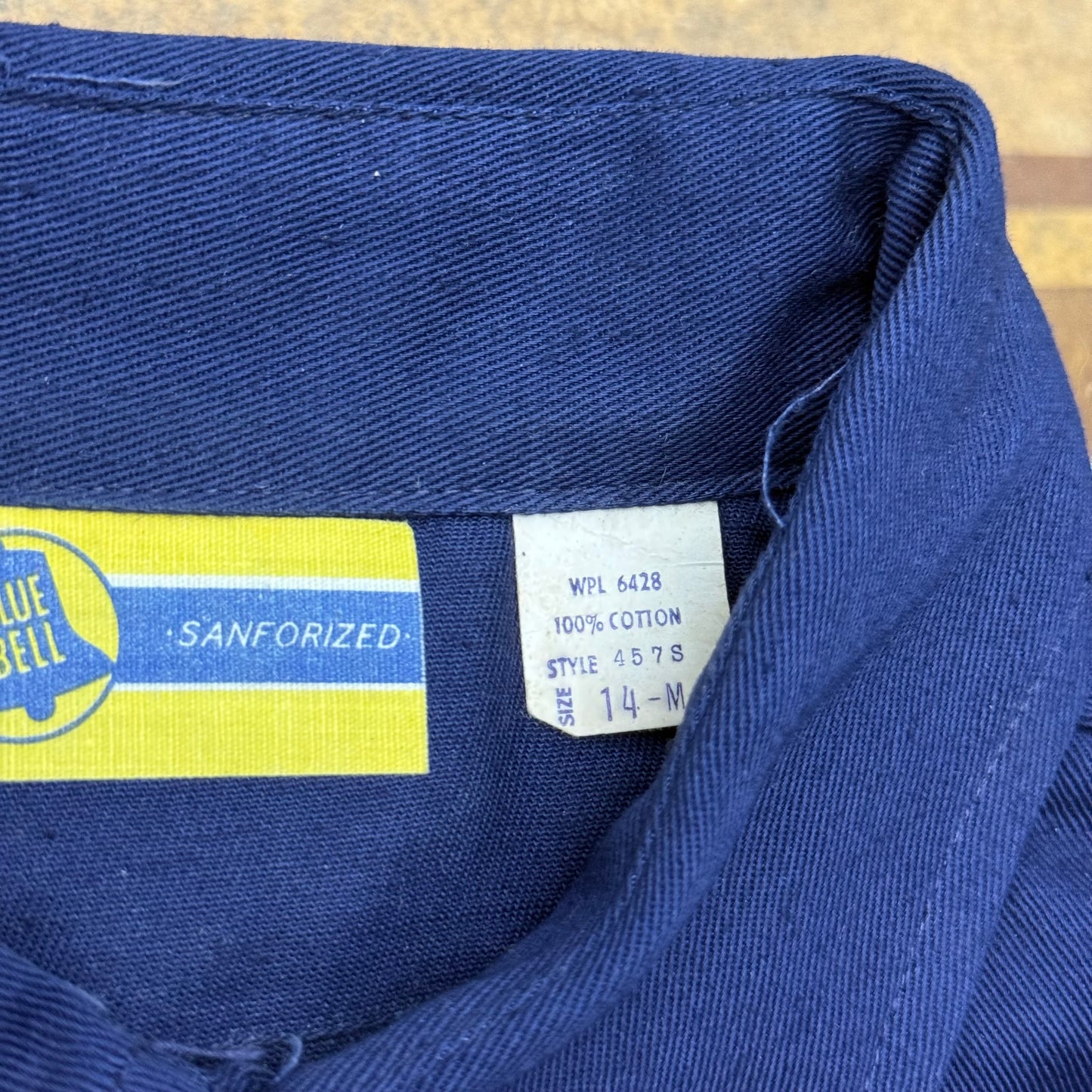 Blue Bell Sanfordized Work Shirt - Deadstock - 1950's