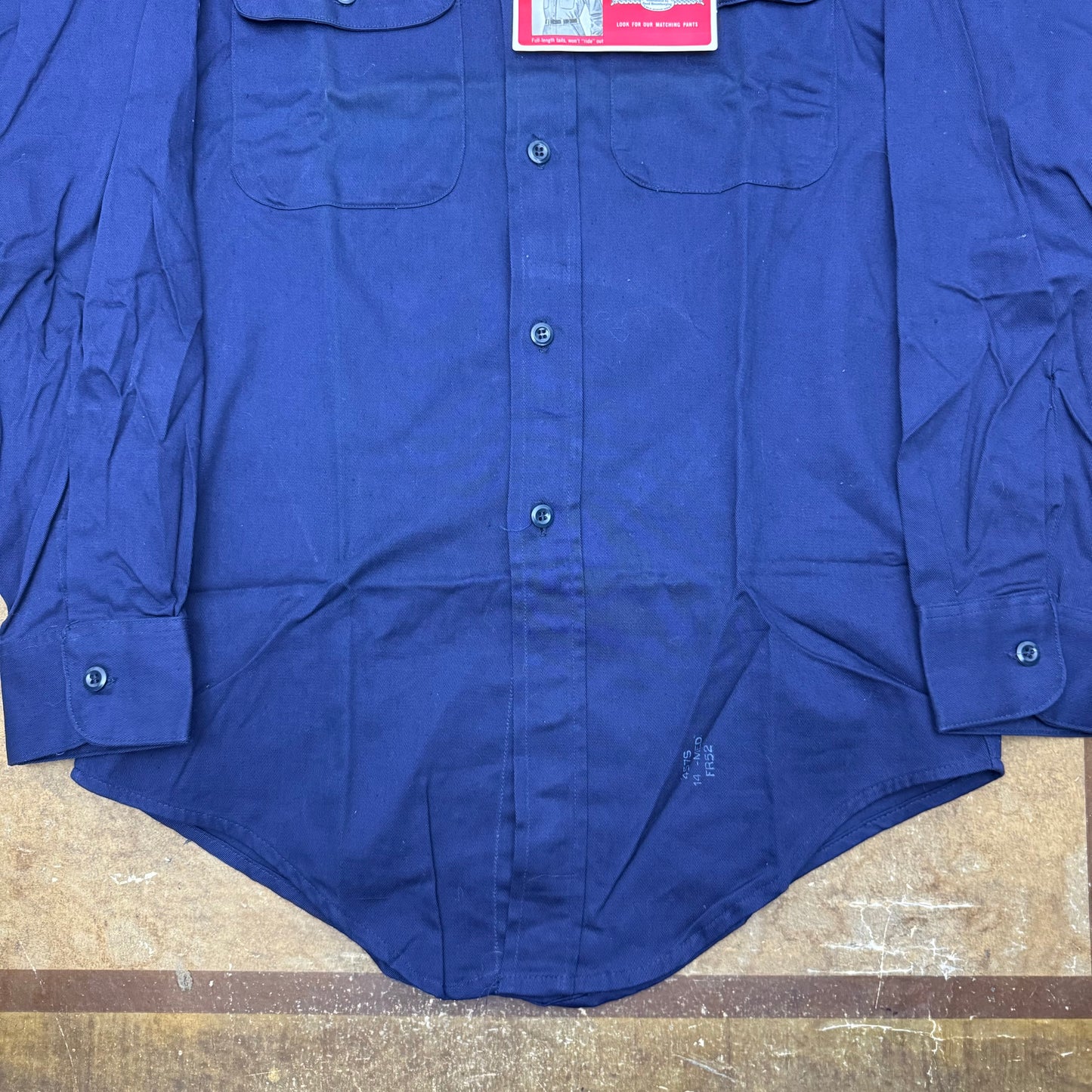 Blue Bell Sanfordized Work Shirt - Deadstock - 1950's