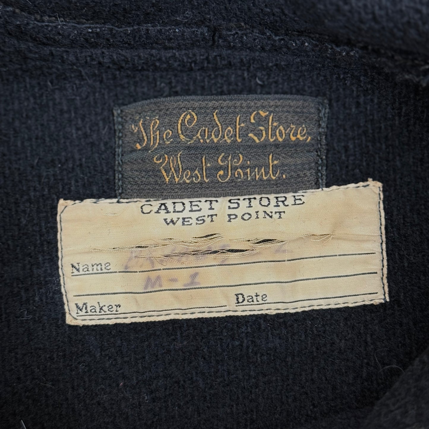 US Military Academy Cadet Jacket - 1954 West Point - Size 40
