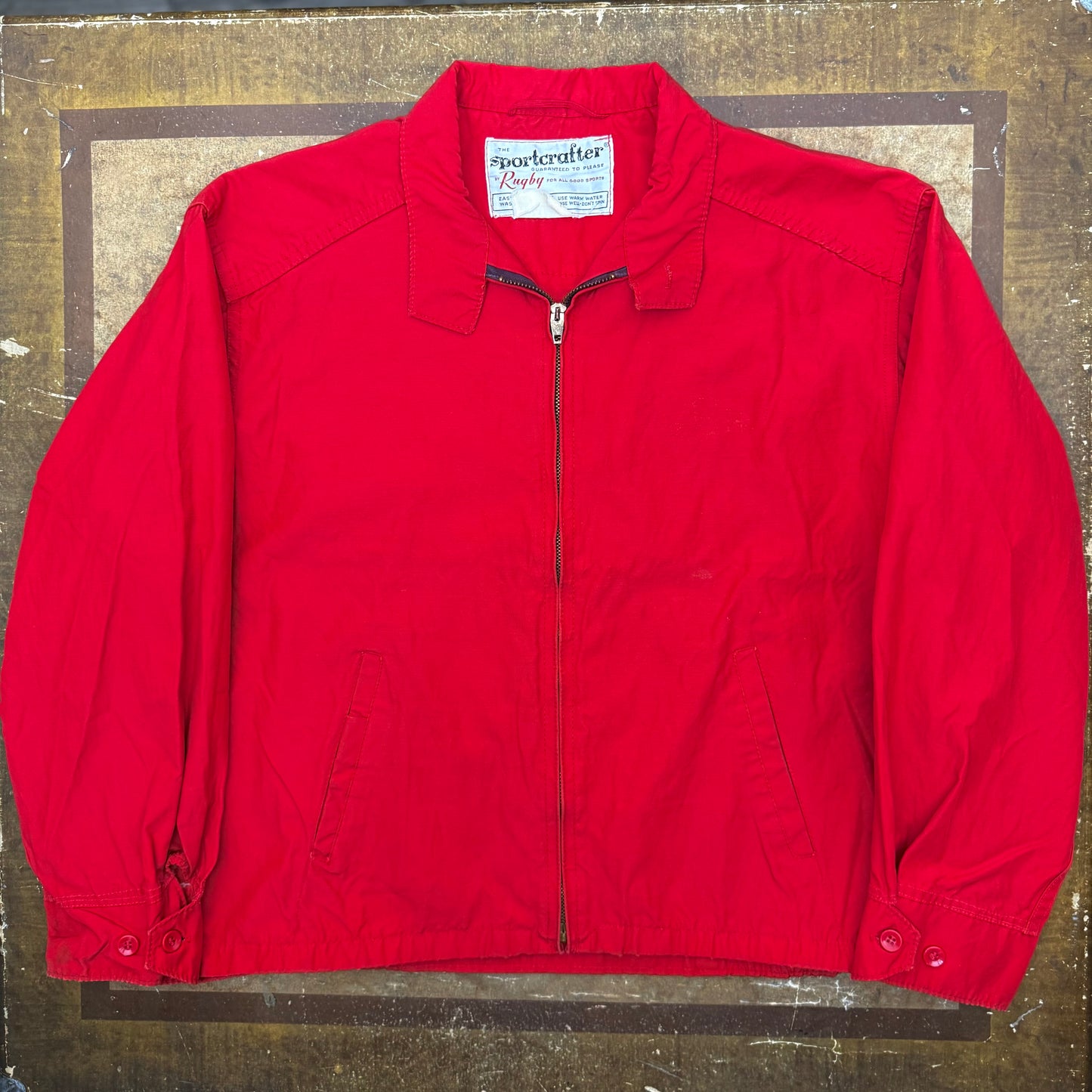 "Englewood Shrine Club" Chain Stitched 1950's/60's Jacket - Size 44