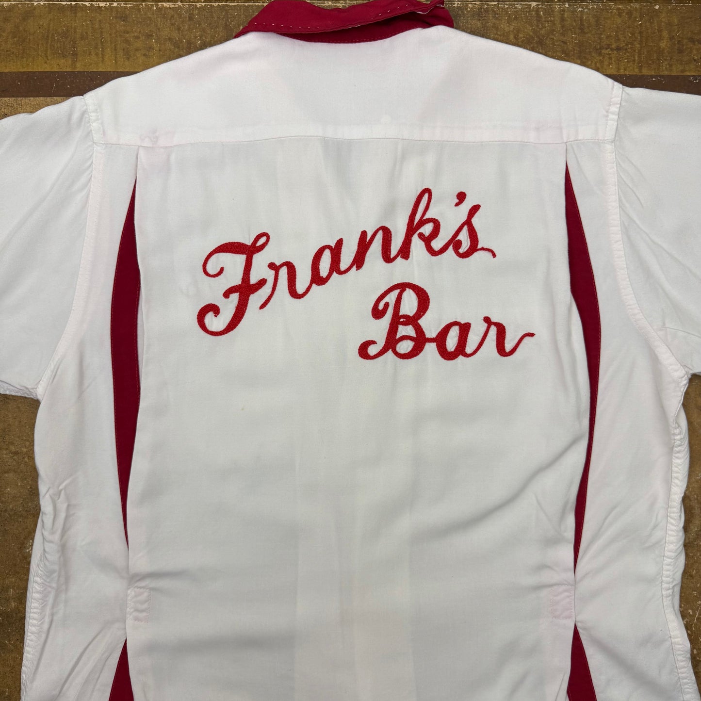 Nat-Nast Gab Shirt "Frank's Bar" - 1950's - Size M