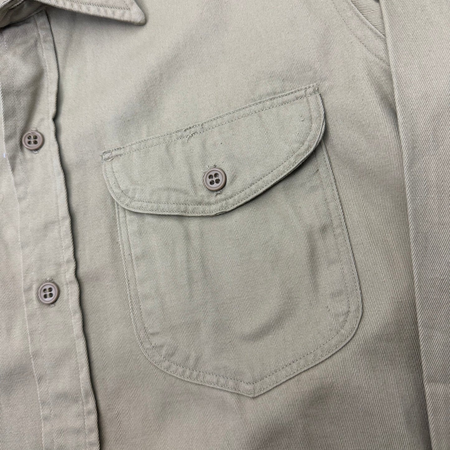 Lee Chetopa Work Shirt - 1960's - Size Small