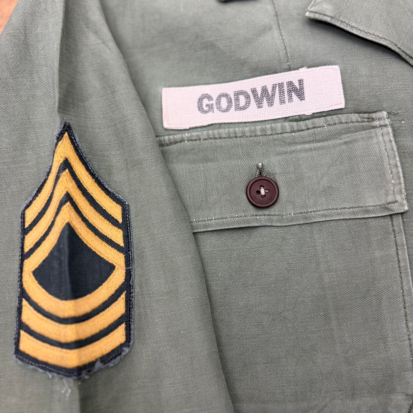 US Army '50s Sateen Utility Shirt