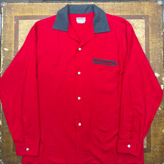 Sapphire by Murphy Switzerland Shirt - 1950's - Size Medium