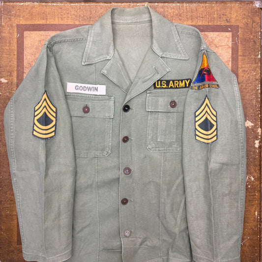 US Army '50s Sateen Utility Shirt